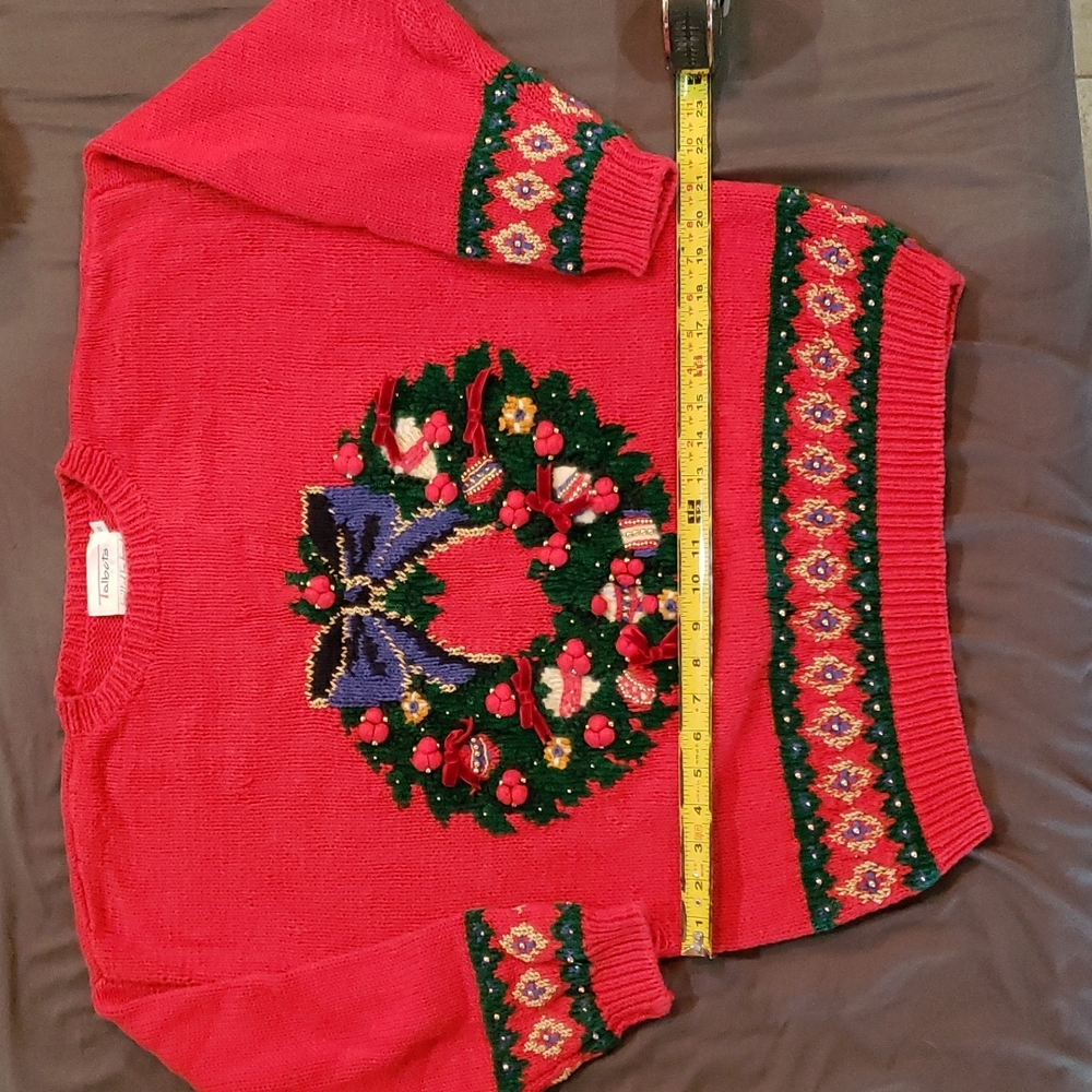 1900s vintage Christmas sweater Talbot S